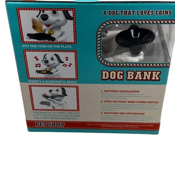 Pet Shop Classic Dog Bank New In Package - Picture 2 of 8